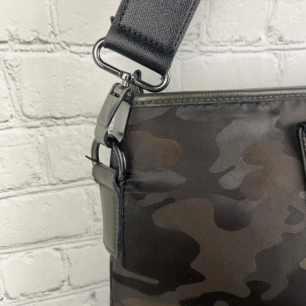 Aldo Messenger Tote Bag Camouflage Black Green Tactical Military Shoulder Strap